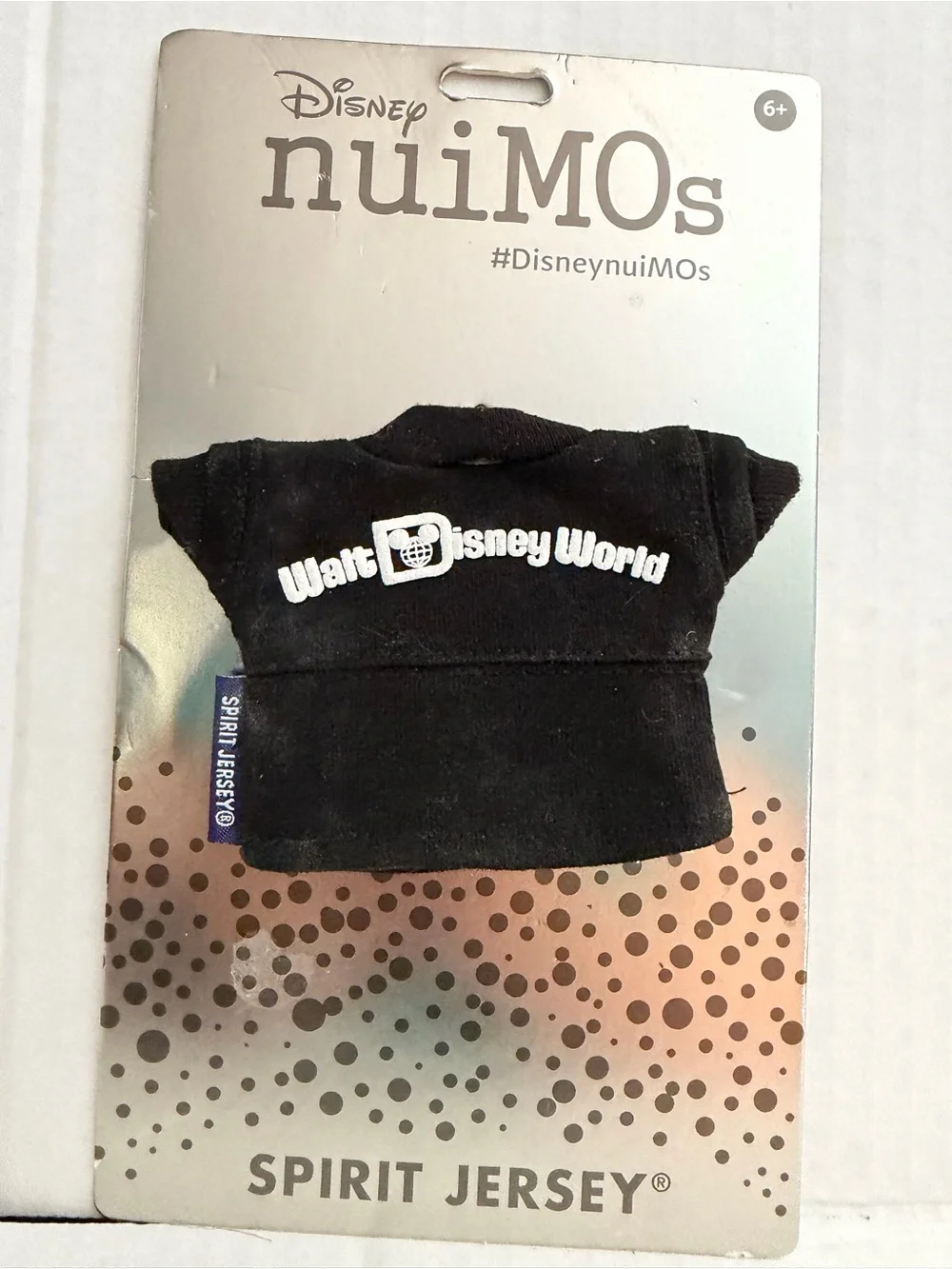 Disney Black nuiMOs Spirit Jersey Top